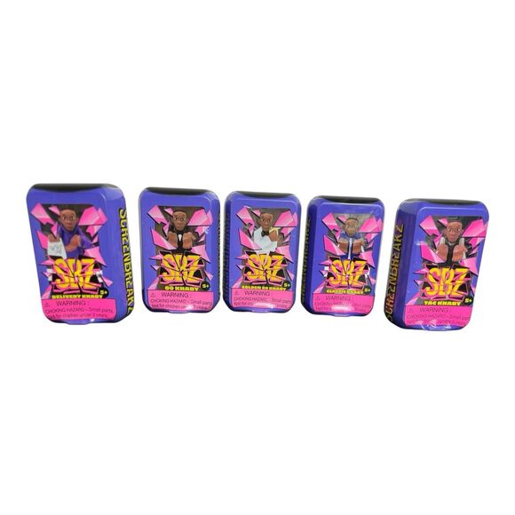 "ScreenBreakZ Khaby Collectible Figures Set Of 5 - Rare - Picture 1 of 5